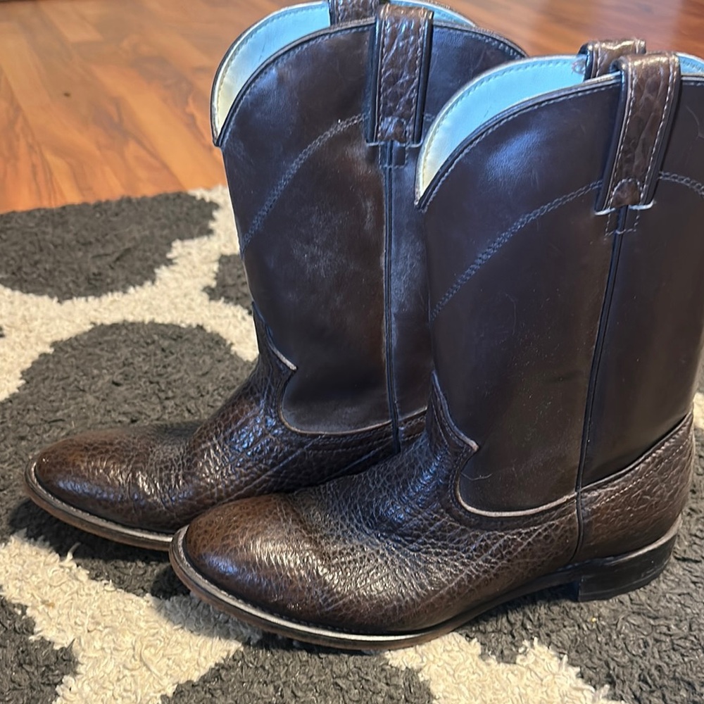 Durango Brown Leather Western Boots